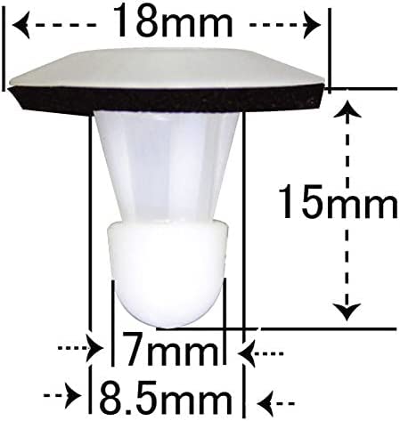 Amazon | 内張クリップ 純正品 20個 ボディーサイドモールディング