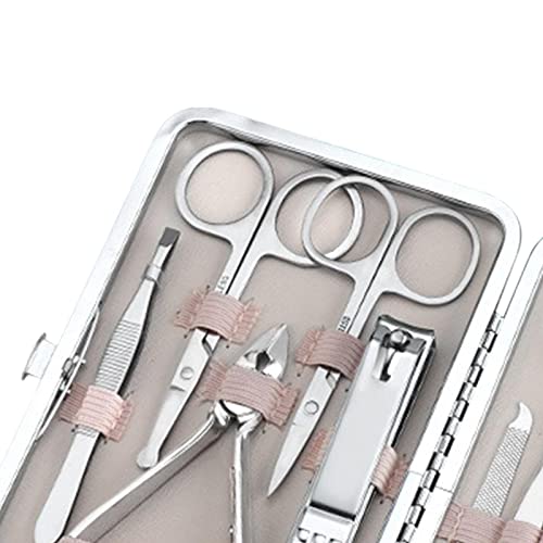 Atsika® Grooming Kits Fingernails Toenails Care with Case for Beauty Salon Women Men Argent 18 pieces|Health & Beauty | Nail Care, Manicure & Pedicure | Manicure/Pedicure Tools & Kits
