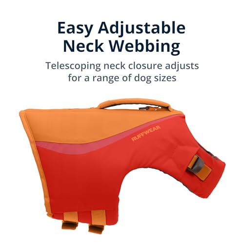 Ruffwear, Colete salva-vidas para cães, colete de natação de flutuabilidade premium com alça elevado