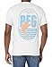 Columbia Apparel Men's Graphic T-Shirt Shirt, White/Biber, Small