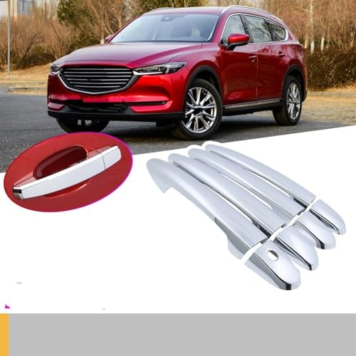 Poignée de porte Mazda CX-8 masque rayures couverture extérieure sans bouton