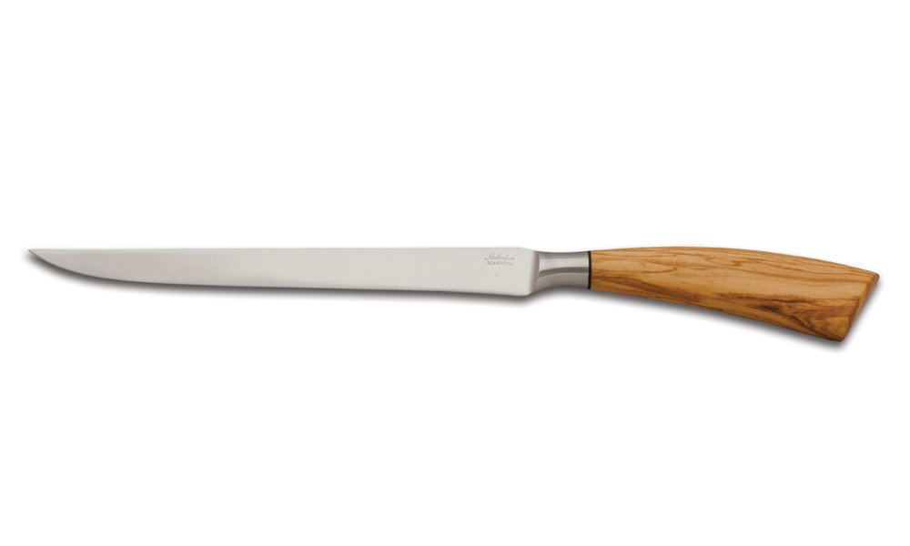 Couteau pour filetter Saladini à lame forgée pour découpe de précision