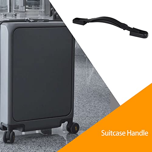 Image of RDEXP Black Suitcase Handle Replacement Parts 115B 8.66 inch with Screws for Cases