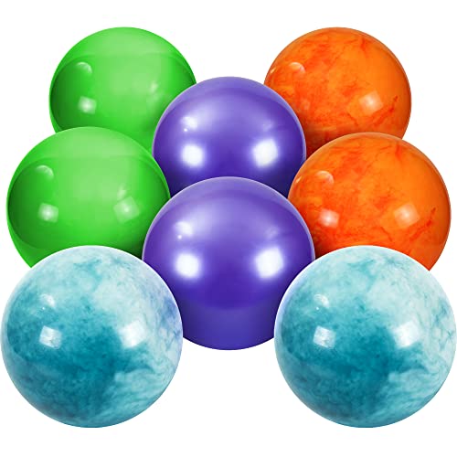 Hedstrom 13-Inch Indoor/Outdoor Playballs, Assorted Colors, 8-Pack by Hedstrom - Used condition - US$15.65