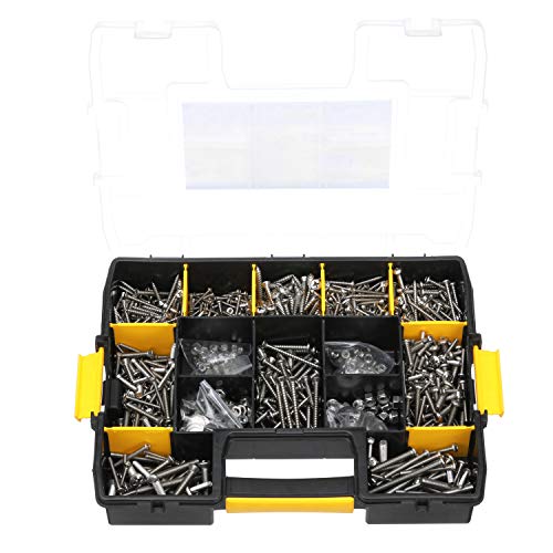 Kit de Tornillos de Acero Inoxidable 1008 Piezas miniatura 3