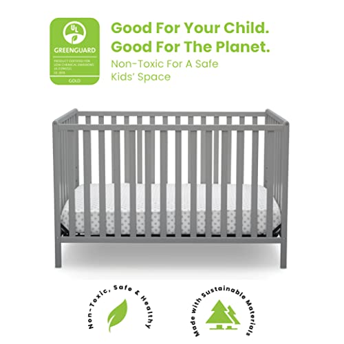 Delta Children 555140-026 Heartland 4-In-1 Convertible Crib thumb #2