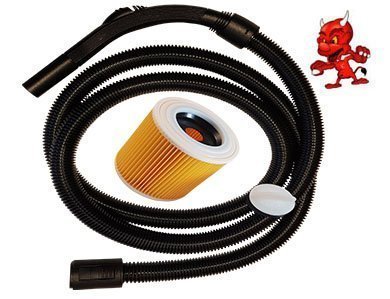 Tuyau flexible aspirateur 4m pour nettoyer le garage et filtre WD 3300 M