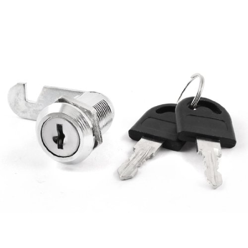 Aexit Inicio Tienda Buzón Buzón Cajón de 18 mm Quarter Turn Lock (model: V2041OIV-4345WA) + llaves dobles