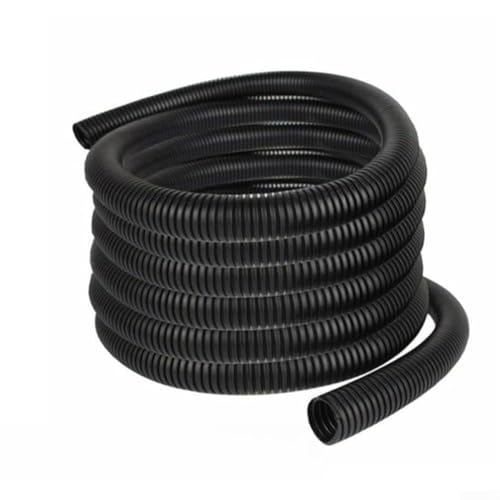 Tubo protector de alambre dividido de 98 pies, conducto de plástico de 14 a 38 de longitud para gestión de cables en automóviles, hogares, barcos y aplicaciones de cableado industrial (3/8 pulgadas)