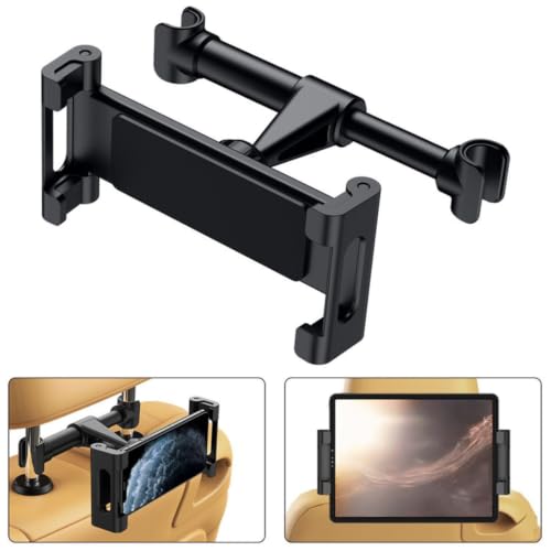 Soporte tablet coche para HRV 2015-2018 reposacabezas trasero negro 6