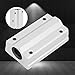 1Pcs 22mm Aluminum Alloy Long Rail Linear Motion Ball Bearing Slide Bushing High Precision Smooth Moving Low Friction for CNC Machinery Industrial Automation Equipment