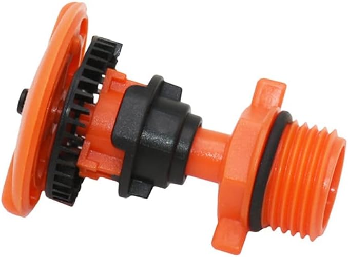 1/2 3/4" Male Thread Garden Watering Sprinkler Lawn Rotating Farm Sprinkler Nozzles 360 Degree Irrigation Garden Watering 2pcs(D)
