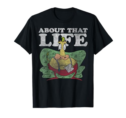 Nickelodeon Rocko's Modern Life Heffer Wolfe About That Life, Preto