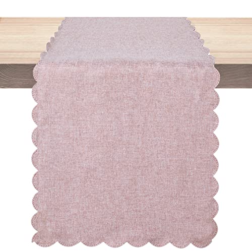 Winotic Table Runner 13 x 72 Inches Long, Cotton...