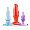 Teazers Deluxe siliconen buttplug set – seksspeelgoed anaalplug met sterke zuignap voor mannen en vrouwen (diameter 42…