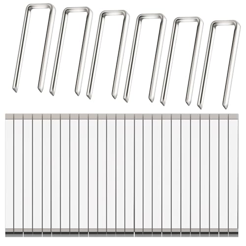 80 PCS Plantation Shutter Repair Kit, Plantation Shutter Staples, Replacement Louvers Staples for Blind Repairing (1.6×0.5cm/0.6×0.2inch)