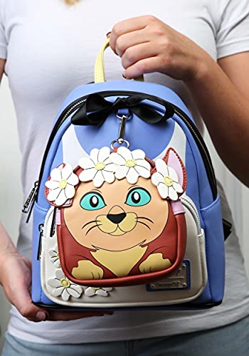 Loungefly Disney Alice in Wonderland Cosplay Womens Double Strap Shoulder Bag Purse with Detachable Wristlet2