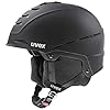 uvex Legend 2.0, Casco da Sci Unisex Adulto, Black Mat, 52-55 cm