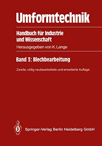 Umformtechnik: Handbuch für Industrie und Wissenschaft (German Edition)
