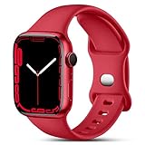 【Mejora el cierre de color】 Estas bands son Compatible con correa Apple Watch 38mm/40mm/41mm y correa iwatch 42mm/44mm/45mm con diseño de cierre de Pin-and-Tuck, combinamos diferentes colores de cierre de pin de acuerdo con los diferentes colores de la correa deportiva, hace que su reloj parece más fashional. Increíble regalo para mujeres hombres para cumpleaños, día del padre, día de la madre, día de San Valentín, Navidad, día de año nuevo para amigos amantes de la familia.
