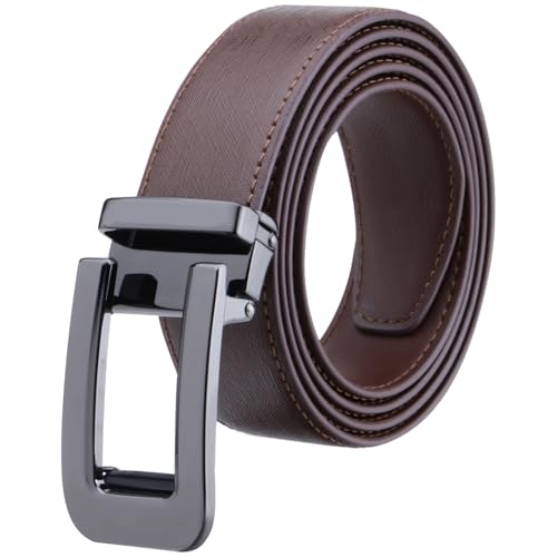 Image of Labnoft Men's PU Leather Auto-lock Belt