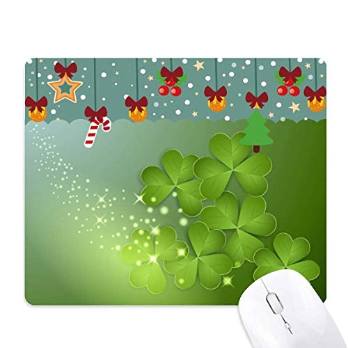 Tapis de souris 4 feuilles pour éviter le glissement support caoutchouc souple