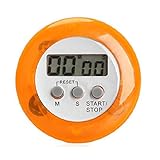 ✅ Multifunción: temporizador y cuenta atrás: función de cuenta atrás (reloj de arena) o cronómetro desde cero. Perfecto para la cocción de huevos y cualquier preparación de la cocina que requiera un tiempo limitado, los trabajos domésticos examinan los deberes de tu hijo, o como cronómetro para los deportes el ejercicio y las sesiones de entrenamiento. Temporizador de 1 segundo a 99 minutos, 59 segundos