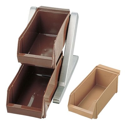 SA 18-8 デラックス オーガナイザー 2段1列(2ヶ入) 180×440×230mm <キャメル>
