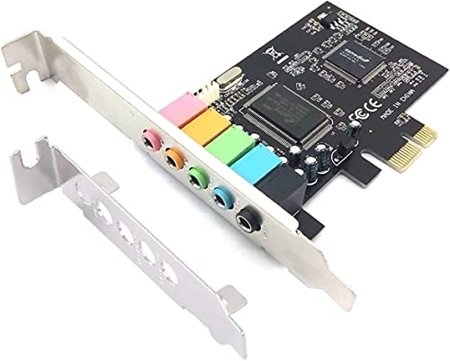 Pardarsey PCIe 5.1 Sound Card, CMI8738 Chip