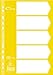 Produktbild ELBA Zahlenregister One 131 + Deckblatt A4, blau