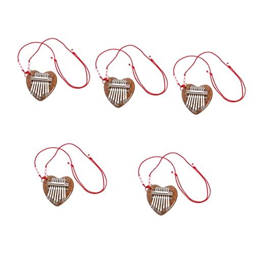 BIENKA 5pcs Amoureux Enfants Enfants Bout des Doigts Kalimba Taille exquise clé de Musique Adulte Bois intéressant… - Les Beatles, Paul McCartney, John Lennon, RIngo Starr, George Harrison BIENKA 5pcs Amoureux Enfants Enfants Bout des Doigts Kalimba Taille exquise clé de Musique Adulte Bois intéressant…