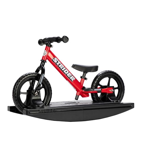 Image of Strider Sport 2-in-1 Rocking Bike - Helps Teach Baby How to Ride a Balance Bicycle - for Kids 6 Months to 4 Years-Easy Assembly, Tool-Free Adjustments