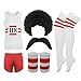 Produktbild 118 FANCY DRESS Mens Ladies costume COMPLETE SET Marathon Retro outfit 38 chest by PAPER UMBRELLA