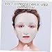 COLLBATH Silicone Face Mask Cover for Women Odorless Anti-Evaporation Adjustable Ear-Loop Design Reusable Skincare Mask for Facial Treatments