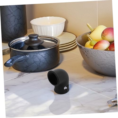 Válvula de Silicona para Liberación de Vapor Kit 2 Piezas Negro miniatura 5