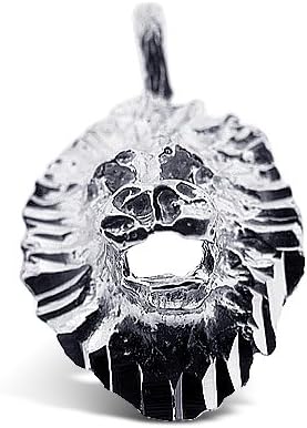 FANTOM JEWELRY Silver Solid Exquisite Unique Hand Casted Charm for Necklace or Bracelet