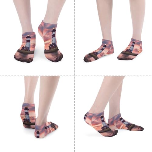 5 Pack Ankle Socks for Men Women Basket of Bread Socks Low Cut Breathable Casual Sock No Show Sock4