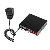 YHAAVALE Sirène de police de voiture, sirène électronique, système de sonorisation filaire 9 tons pour voiture