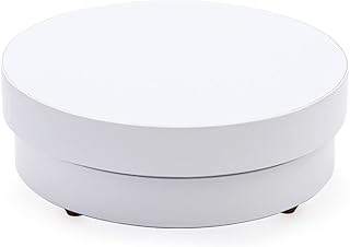 Falling in Art 6" Painting Turn Table - Sculpting Wheel for Pottery, Wood Banding Wheel, Round Wooden Base for Craft Spraying, Pouring, Model Construction, Artwork Display