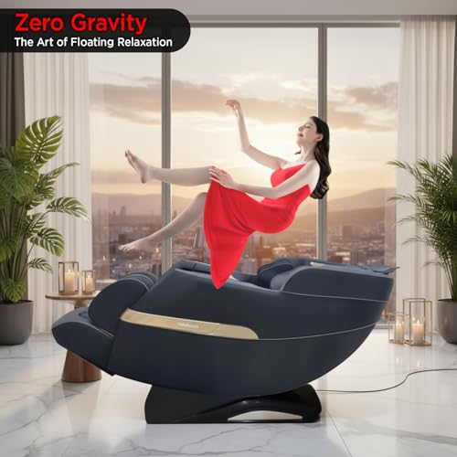 RoboTouch Store RoboTouch MaxVibe Full Body Massage Chair, Gray - Image 3