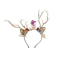 Corona Floreale Per Capelli In Stile Bohémien – Ghirlanda Di Fiori In Sete Con Nastro Regolabile, Accessorio Per Matrimonio, Festa E Foto