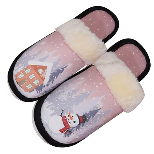 DFSDJEUW orthopedic slippers for women Slippers Women Men House Non Cotton Linen Indoor Outdoor Home Slipper Sandals Open Toe Bedroom Breathable Shoes wide fitting slipper for White 6
