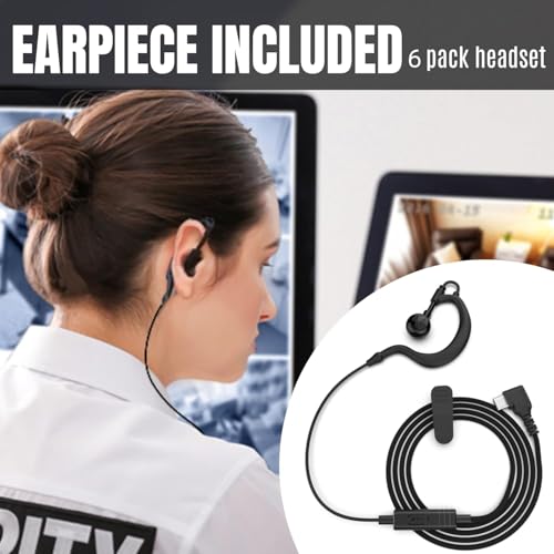 Image of KETELESE T3G Heavy Duty Walkie Talkies Type-C Rechargeable, IP67 Waterproof 2 Way Radios with Earpiece, Adapter, Dock, PTT Group, NOAA, VOX, 6 Pack Walkie Talkie for Adult Black /Grey