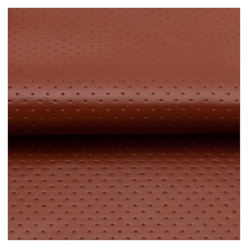 LXZSMH Patch de réparation en Cuir perforé, kit de réparation Auto-adhésif for Cuir, Patch de canapé en Cuir à Forte adhérence, for canapés, Meubles, sièges Auto(Brown)
