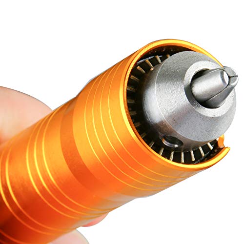 1/4" HP Flex Shaft Grinder, Multi-function 780W Flex Shaft Rotary Tool 23000 RPM Repair Kit with Foot Pedal Control (780W)