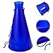 Kisangel 4pcs Portable Cheer Megaphone Plastic Noisemaker for Sports Parties and Events Props for Day and Celebrations