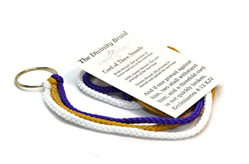 A Cord Of Three Strands Traditional Style By Divinity Braid #Divinitybraid #Cordofthreestrands #Godsdivinitybraid #Unityknot #Marriagebraid #Godsunityknot #Godsknotbraid #Divinityknot #Cordof3 #TOP6