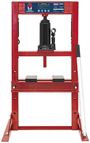Sealey Yk6Ecb Hydraulic Press 6Tonne Economy Bench Type, Red - Image 3