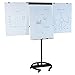 MasterVision Mobile Easel, Multi-Use 360 Degree Presentation Easel, Magnetic Dry Erase Surface, Black, Large 6