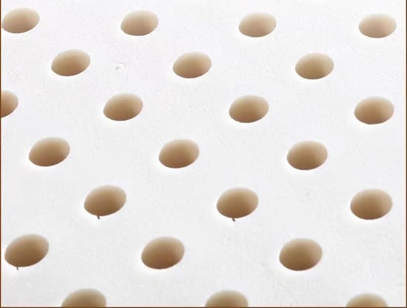 Materasso ipoallergenico in lattice naturale – raffreddamento 10 cm di spessore con supporto PC, dimensioni 100 x 190 cm, perfetto per chi soffre di allergie e sonno confortevole
